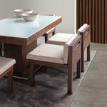 Our Home Alvea 8 Seater Square Dining Set