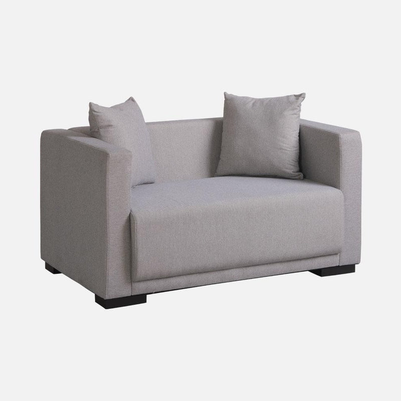 Living Room Sears II Seater Sofa Light Gray 2 Seater (6542407106639)