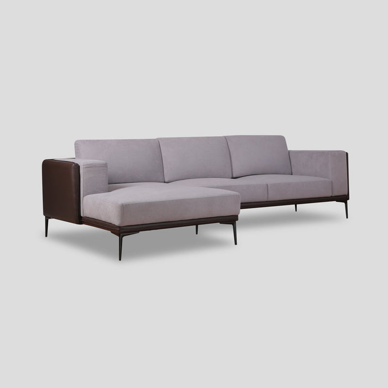 Living Room Chriselli Sectional Sofa Brown Sectional (6573059178575)